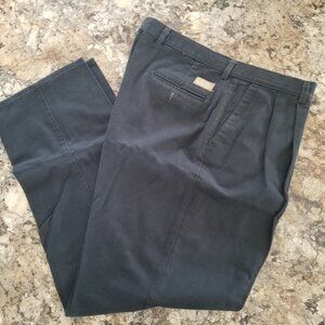 Haggar Black Khaki Pants Size 38W